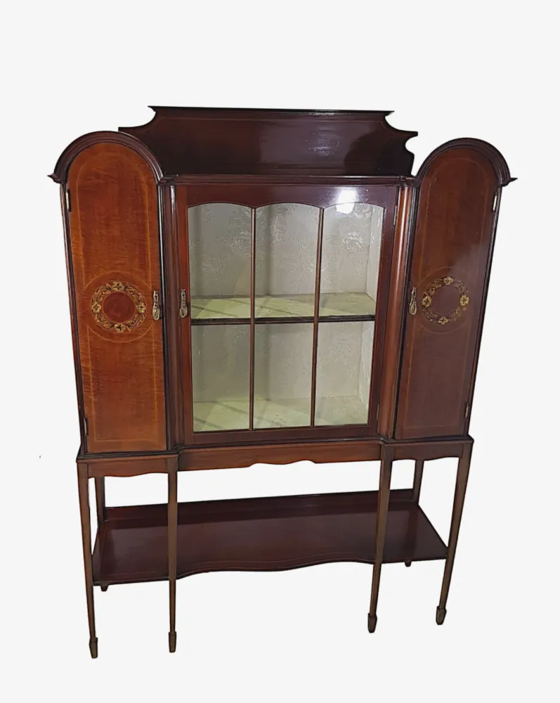 Pair of Edwardian Display Cases