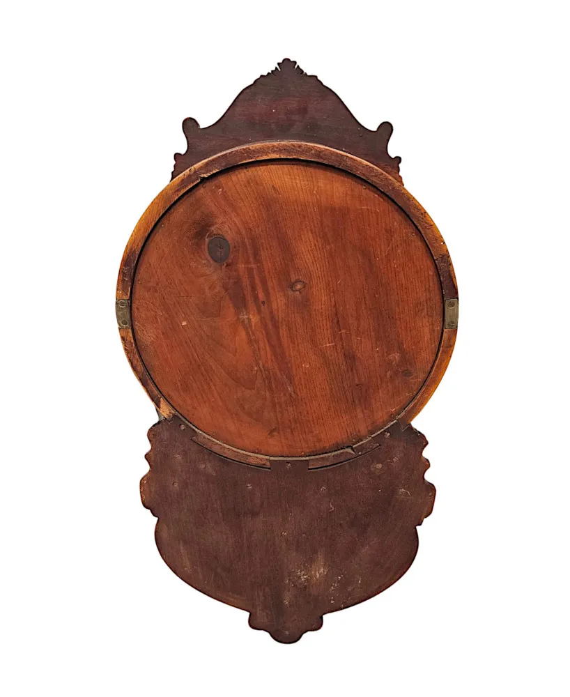  A Very Rare Pair of 20th Century Mahogany Pier Mirrors