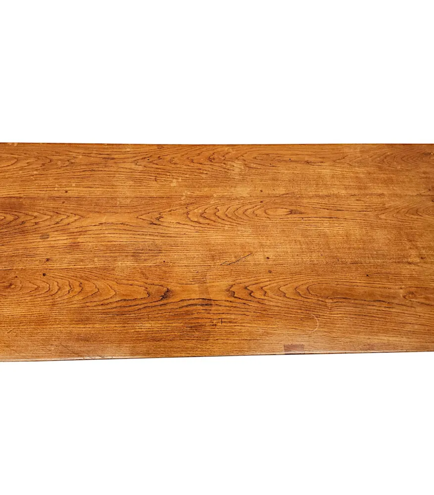 A Stunning and Large 19th Century Solid Oak Refectory Dining Table 