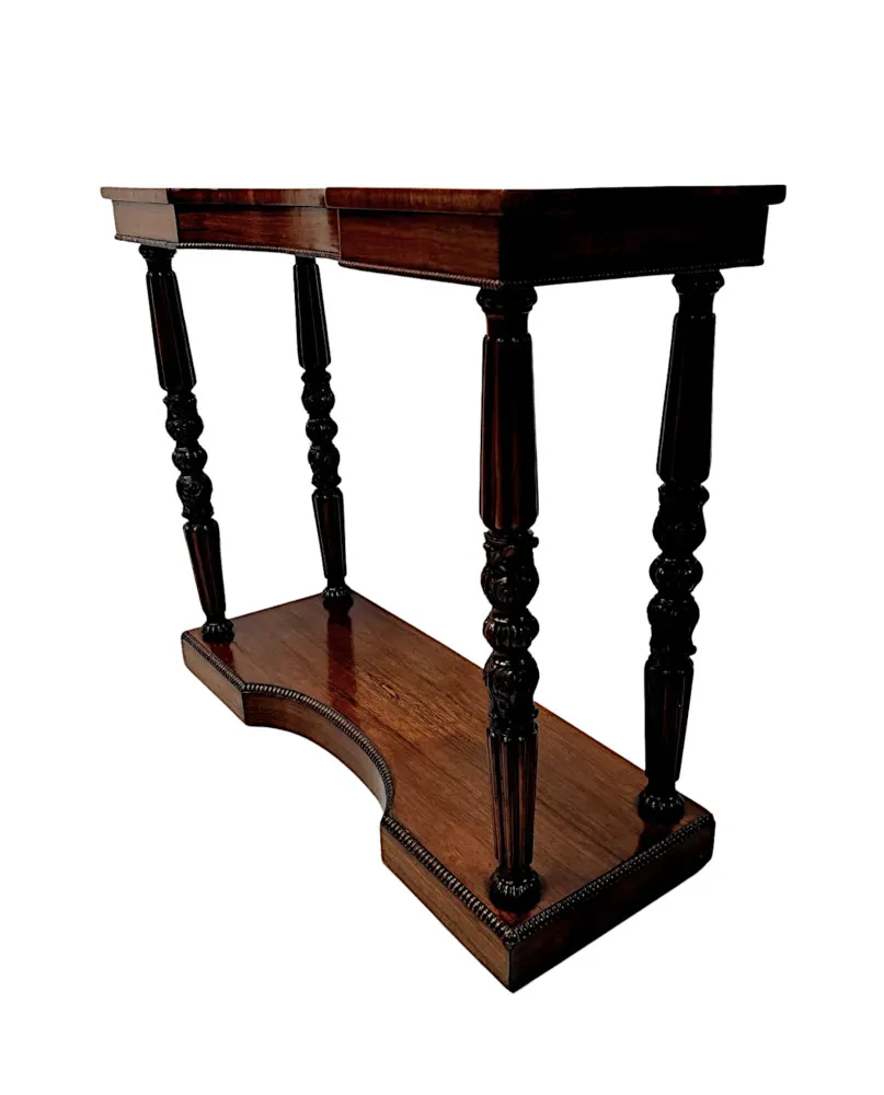 A Stunning Early 19th Century Regency Console Table 