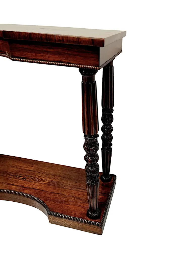 A Stunning Early 19th Century Regency Console Table 