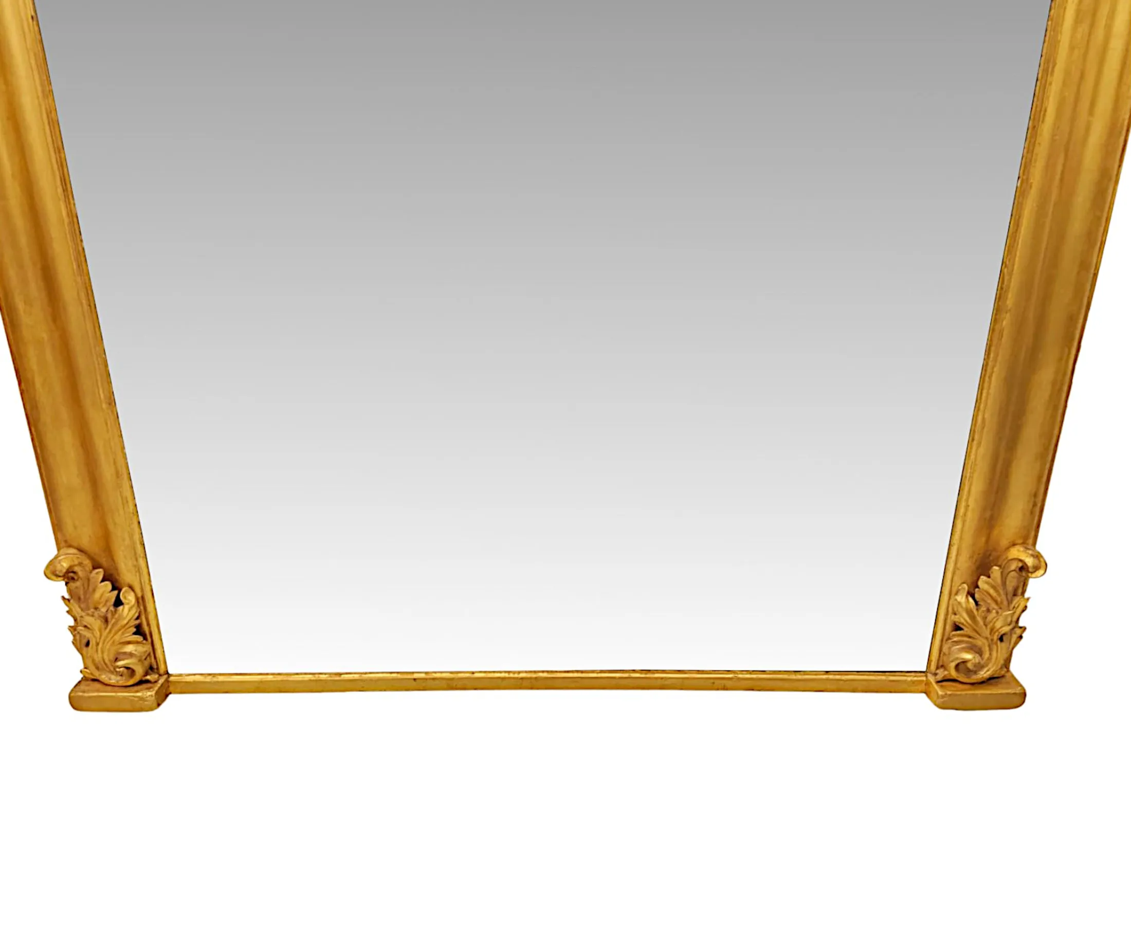 A Very Fine Early 19th Century William IV Giltwood Overmantel Mirror