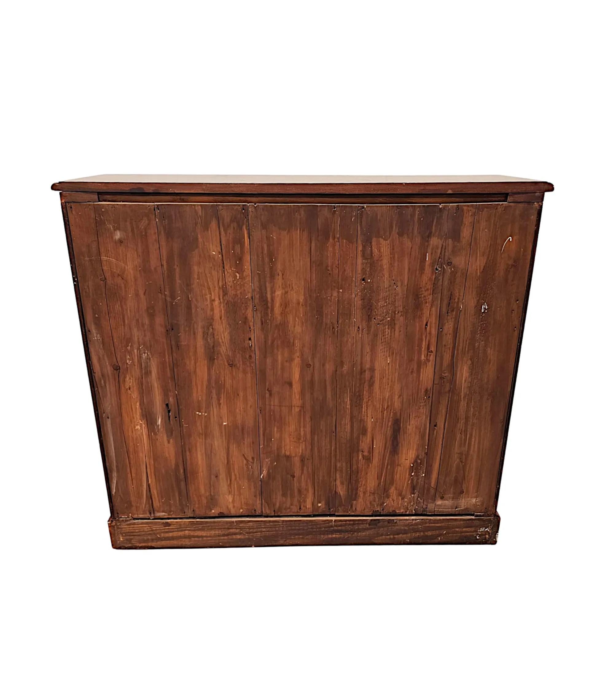 A Very Fine 19th Century Irish Mahogany Floor Bookcase in the Manner of 'Williams and Gibton'