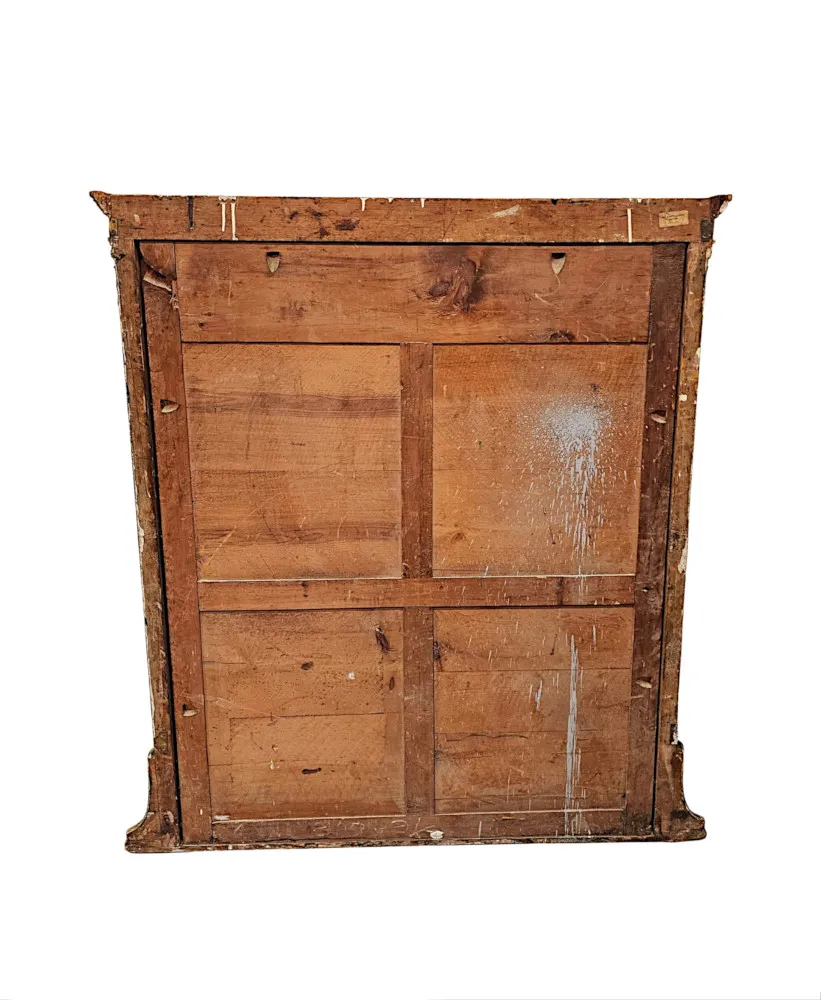 A Very Fine 19th Century Giltwood Overmantel Mirror