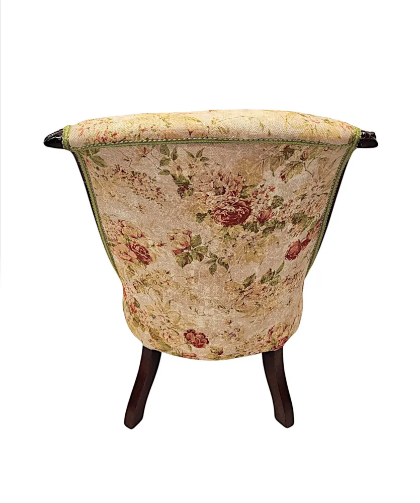 A Fabulous Fully Restored 19th Century Nursing Chair