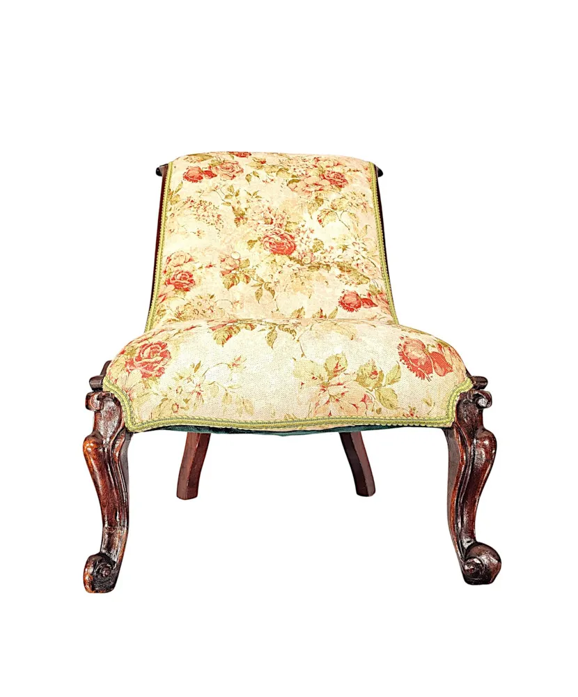 A Fabulous Fully Restored 19th Century Nursing Chair