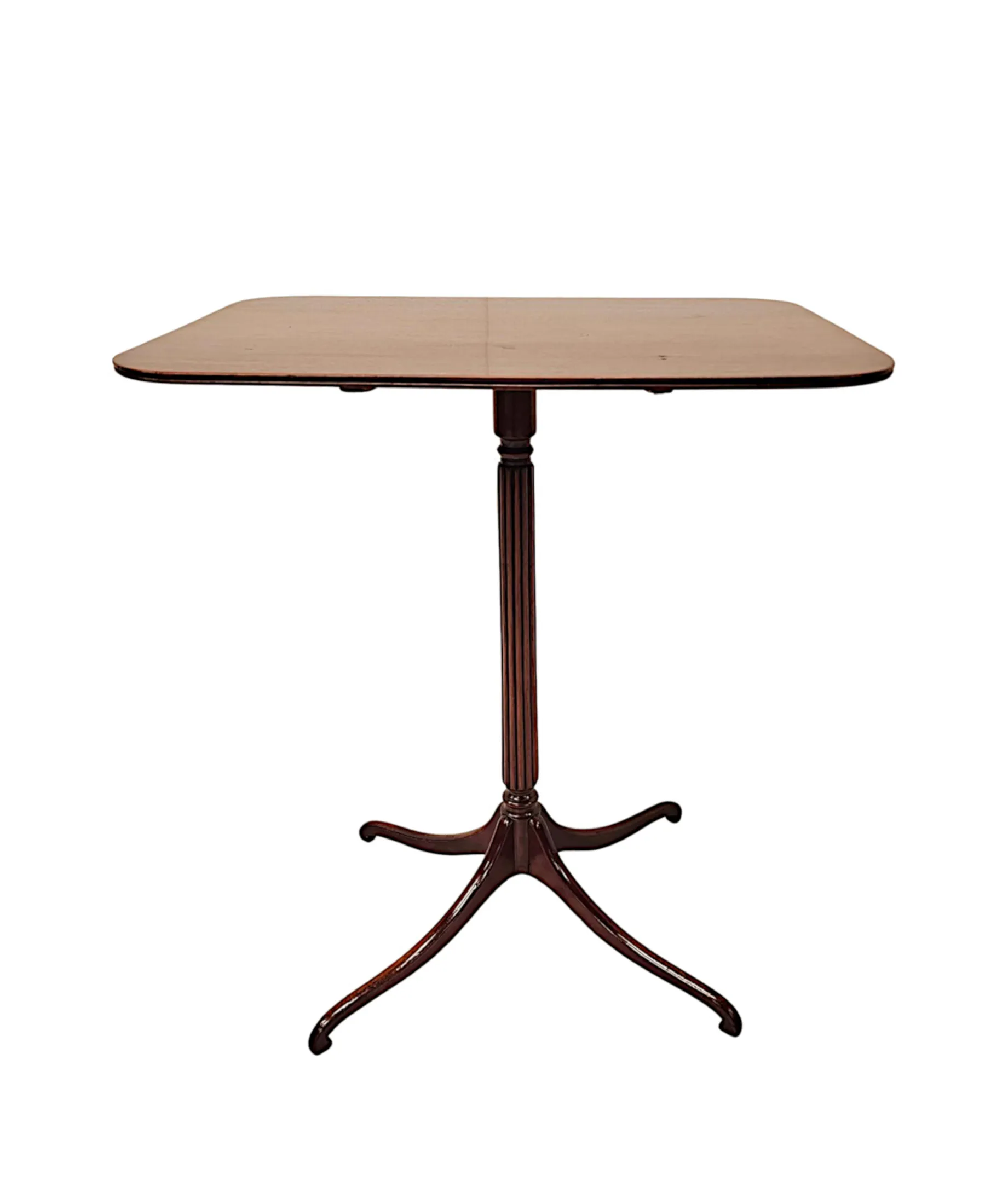  A Very Fine Early 19th Century Side or Lamp Flip Top Table after Gillows