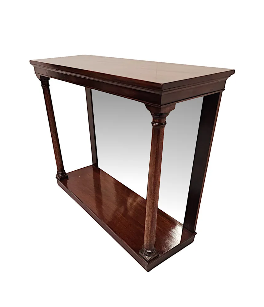  A Fabulous Pair of Hand Made 20th Century Console Tables in the Victorian Style