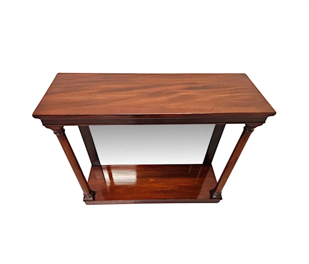  A Fabulous Pair of Hand Made 20th Century Console Tables in the Victorian Style