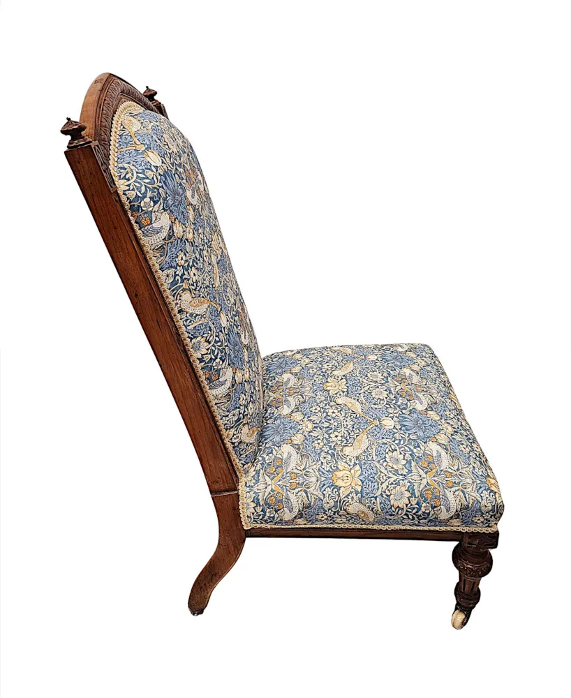 A Gorgeous 19th Century Nursing Chair
