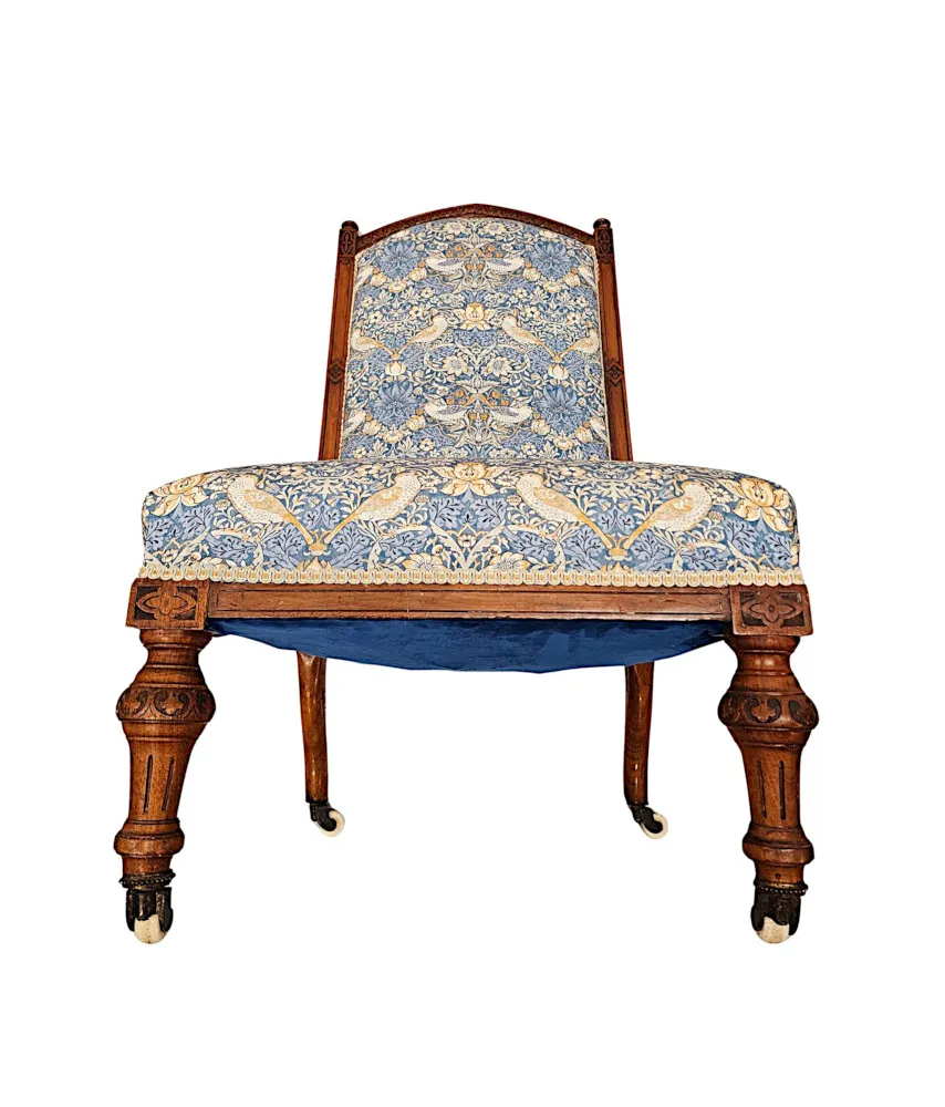 A Gorgeous 19th Century Nursing Chair