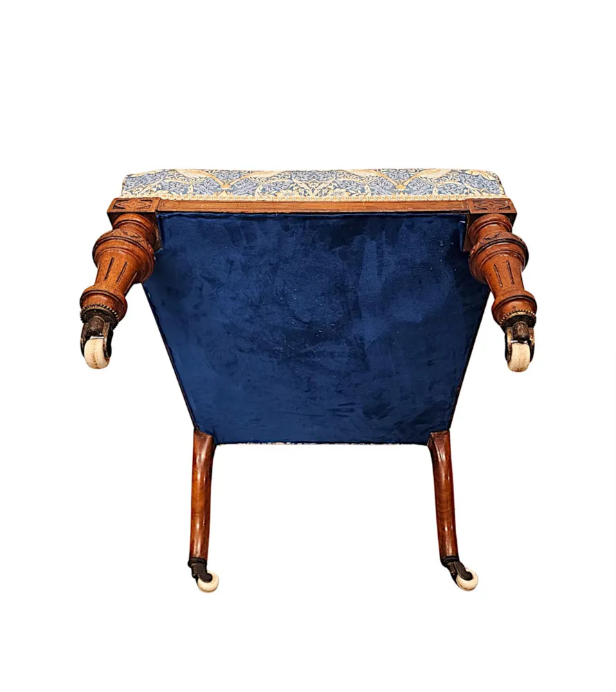 A Gorgeous 19th Century Nursing Chair