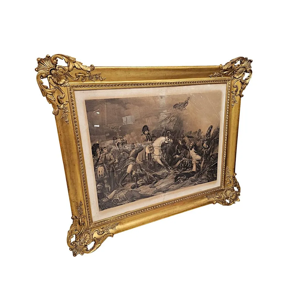 A Very Fine 19th Century Set of Three Massive Prints of Napoleon