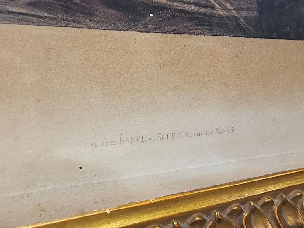 A Very Fine 19th Century Set of Three Massive Prints of Napoleon