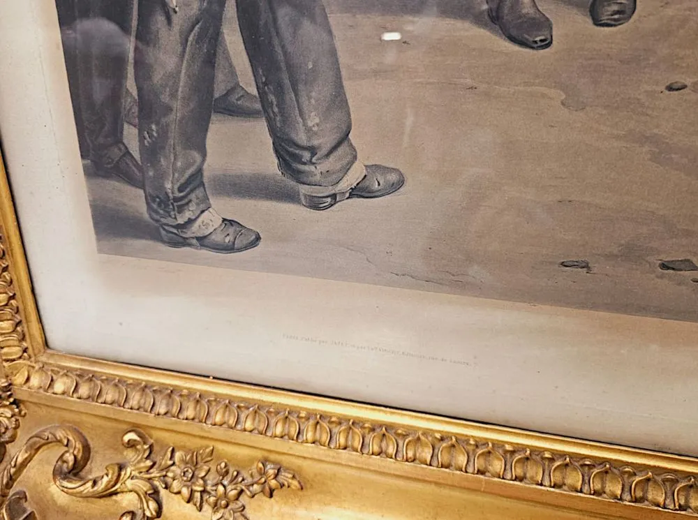 A Very Fine 19th Century Set of Three Massive Prints of Napoleon