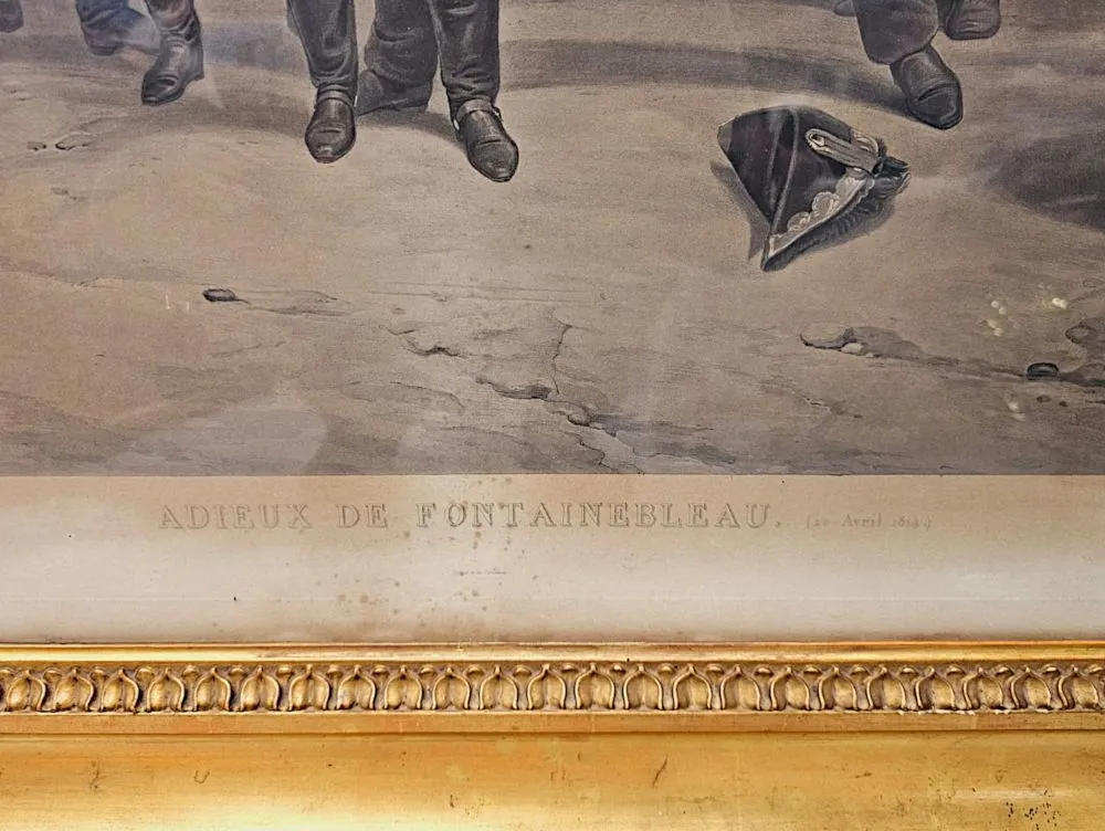 A Very Fine 19th Century Set of Three Massive Prints of Napoleon