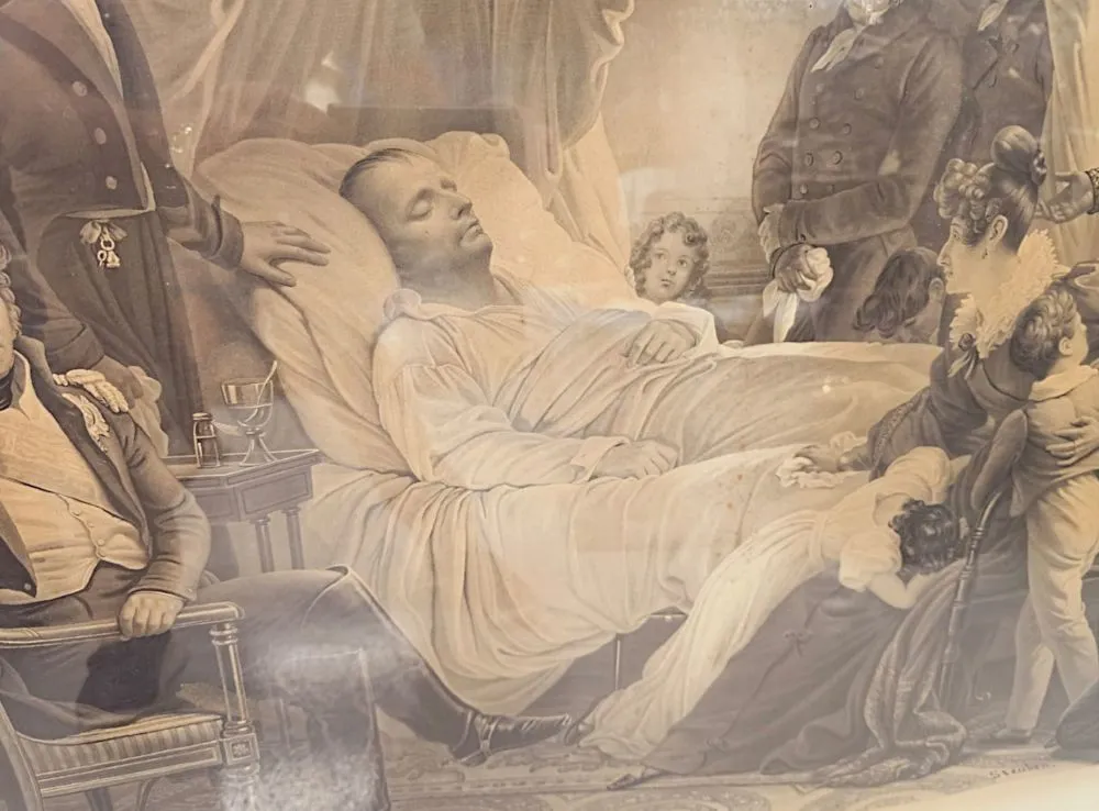 A Very Fine 19th Century Set of Three Massive Prints of Napoleon