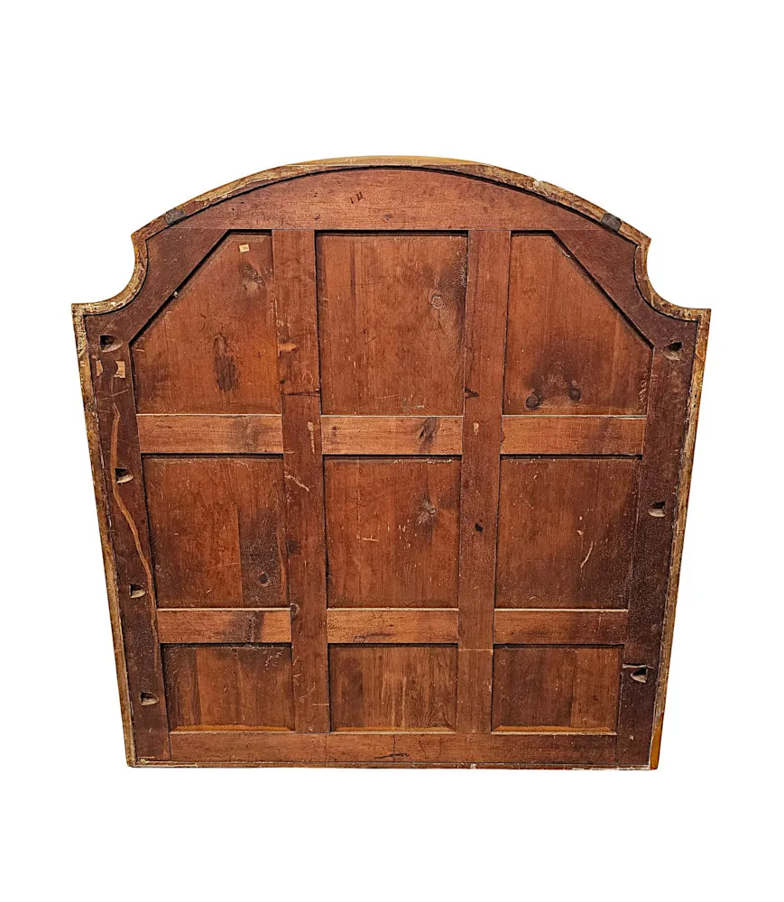 A Fabulous Elegantly Simple Large 19th Century Giltwood Overmantel Mirror