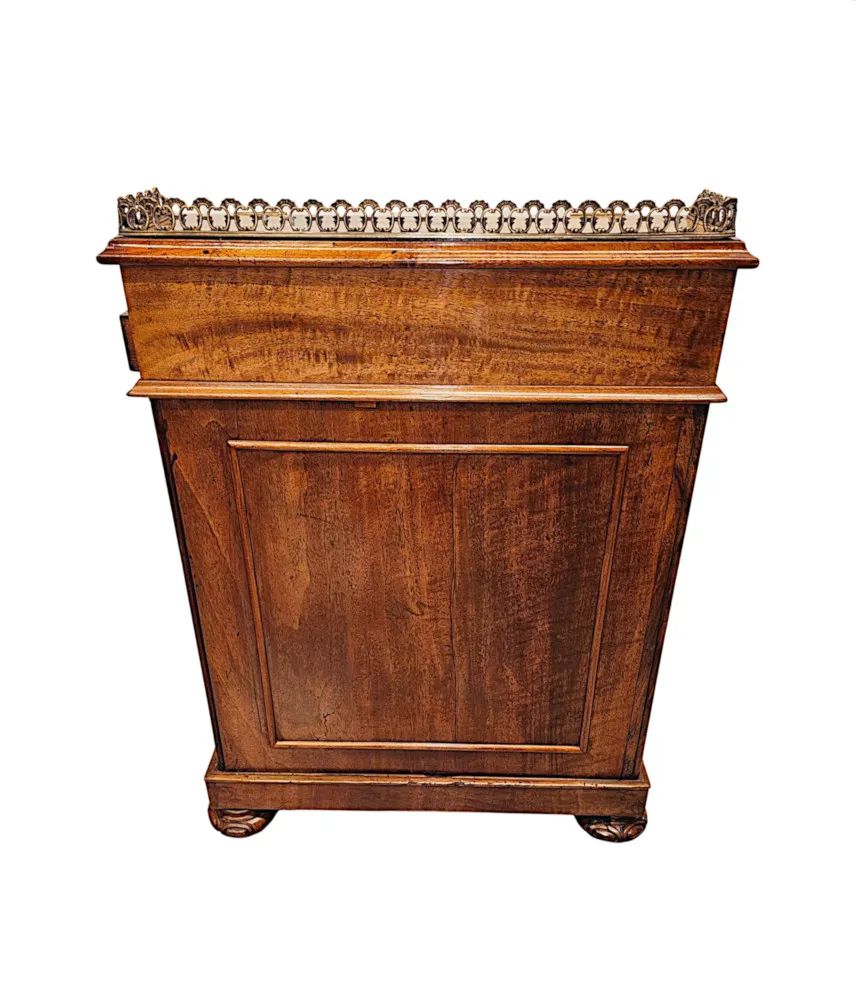  A Very Fine Early 19th Century William IV Davenport In the Manner of 'Strahan' of Dublin