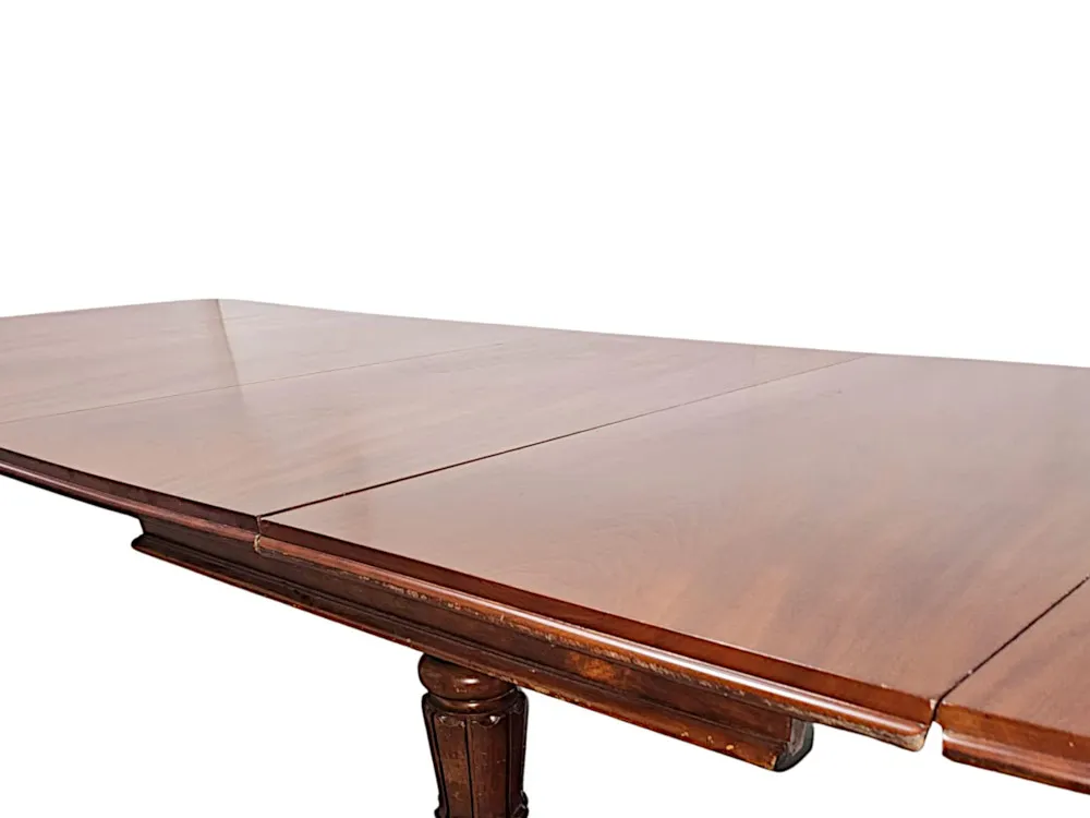 A Very Rare Massive Early 19th Century William IV Country House Dining Table 