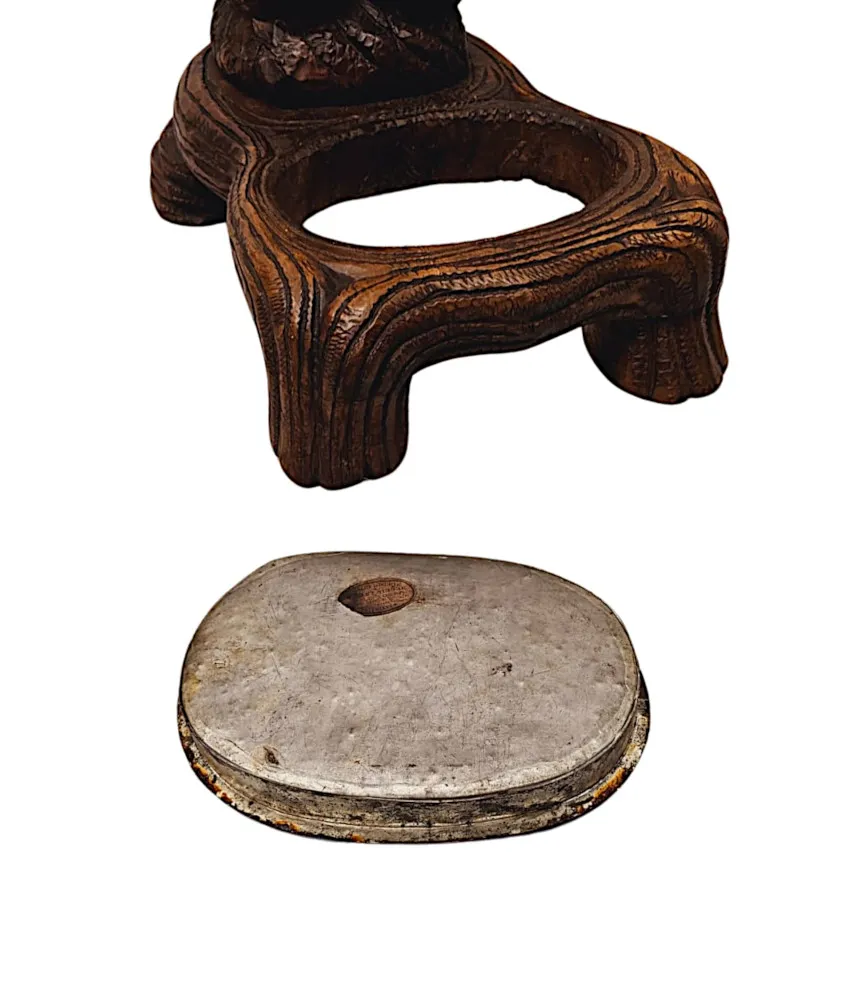A Very Rare 19th Century Original Black Forest Bear Stick or Umbrella Stand