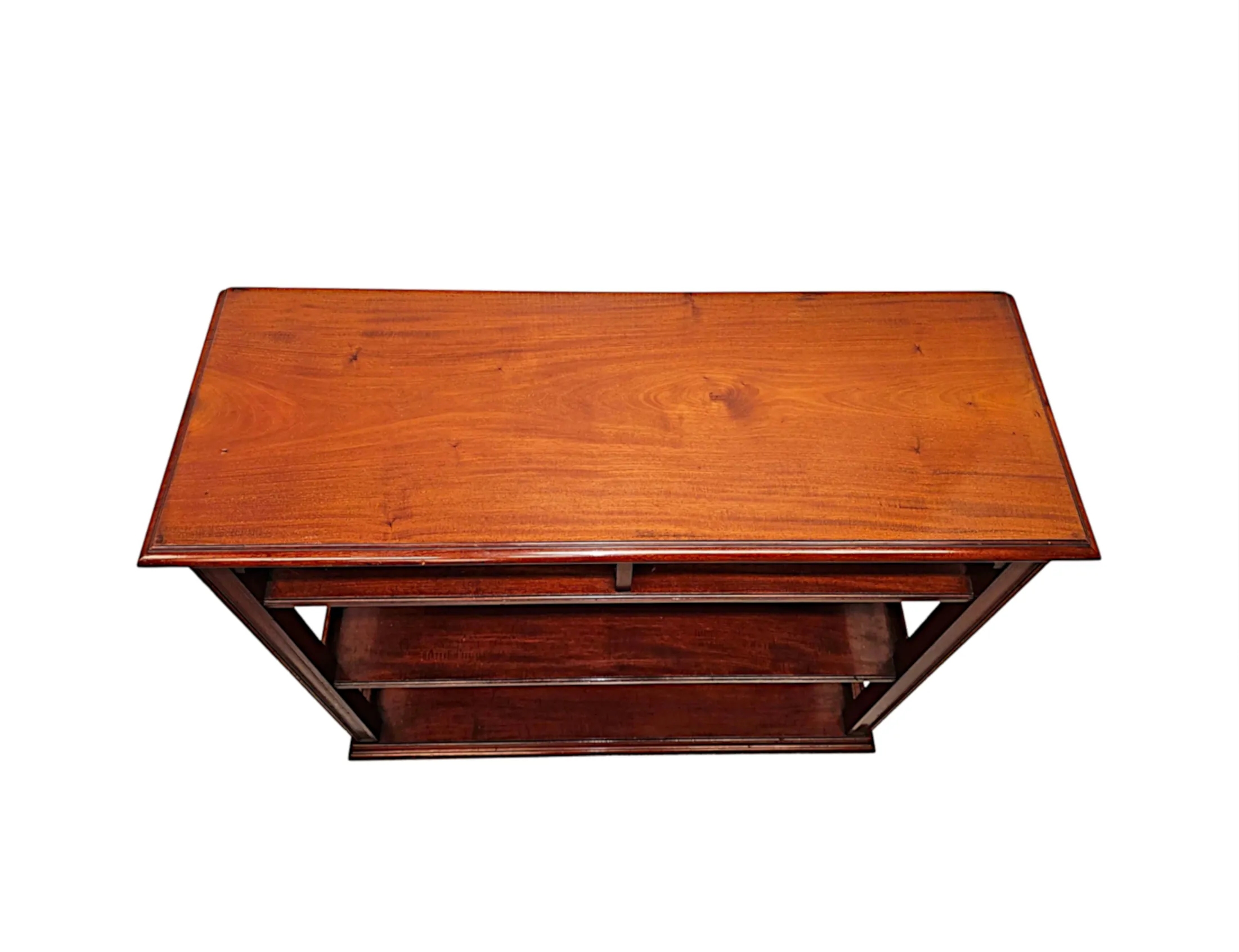 A Fabulous 19th Century Irish Open Bookcase