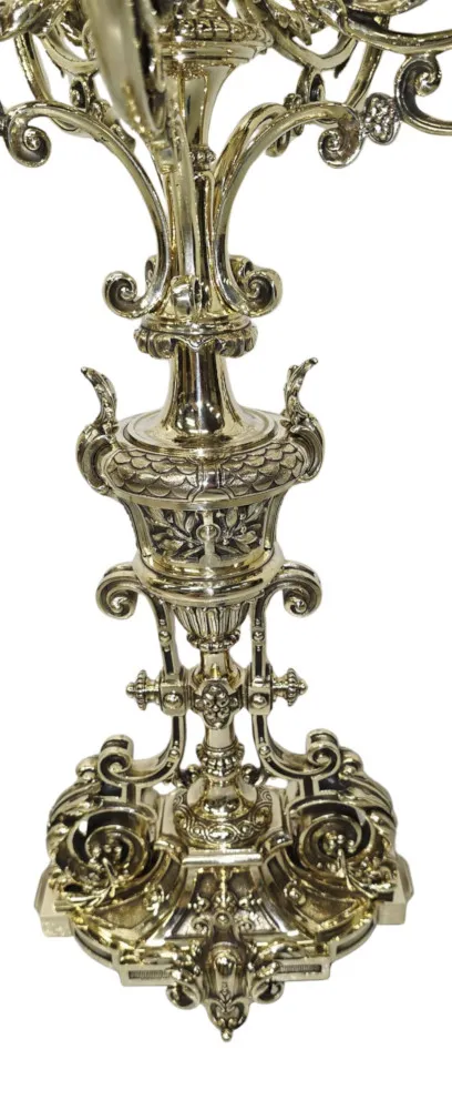  A Very Rare Large 19th Century French Bronze Clock Garniture Set Fully Restored and Polished