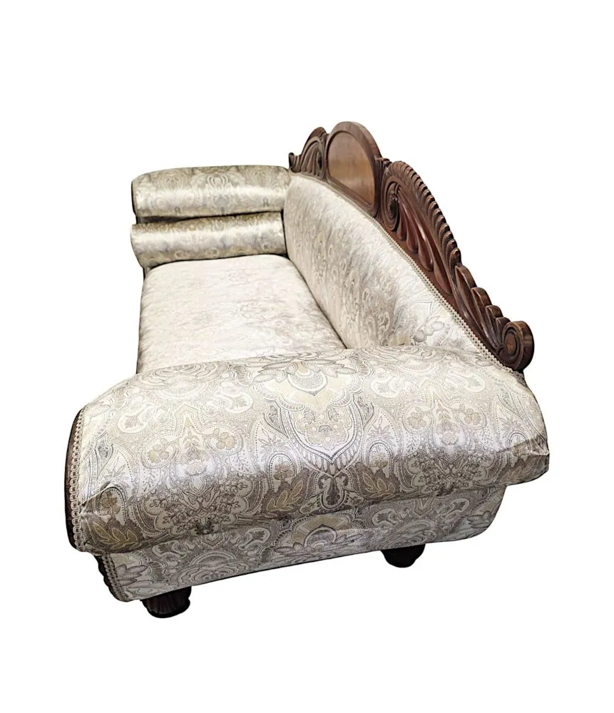 A Very Fine Early 19th Century Irish William IV Double Ended Sofa