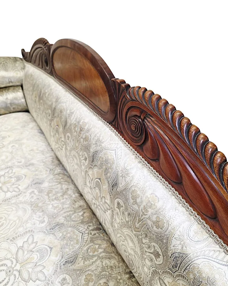A Very Fine Early 19th Century Irish William IV Double Ended Sofa