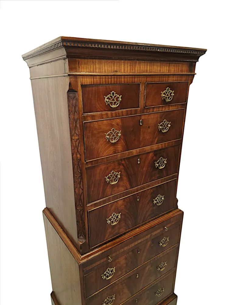 A Fabulous Edwardian Neat Size Chest on Chest