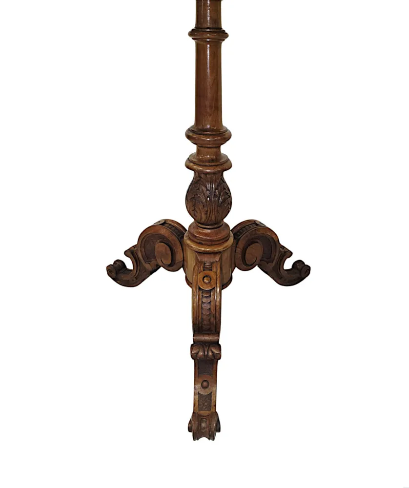 A Very Rare 19th Century Olive Wood Marquetry Inlaid Flip Top Table