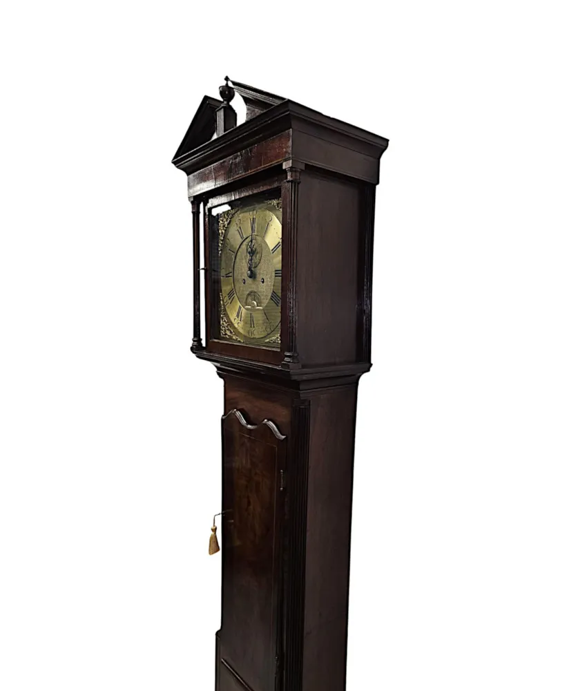 A Stunning Georgian Irish Long Case Grandfather Clock by William Betagh, Dublin