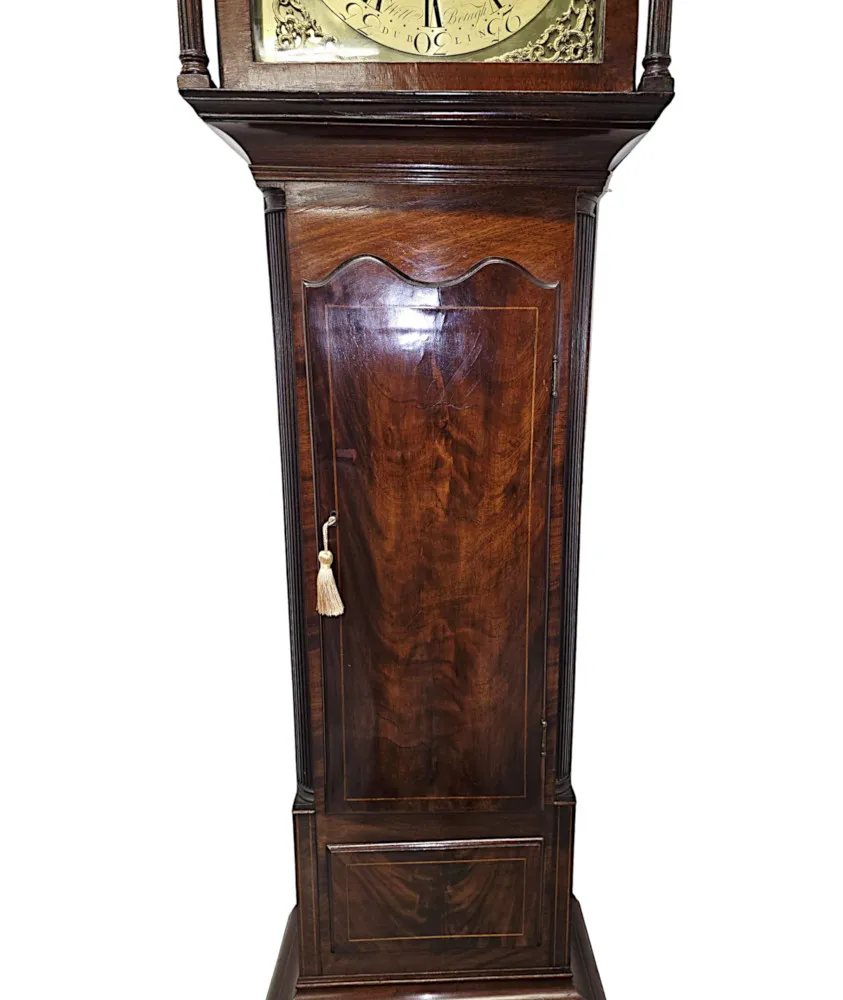 A Stunning Georgian Irish Long Case Grandfather Clock by William Betagh, Dublin
