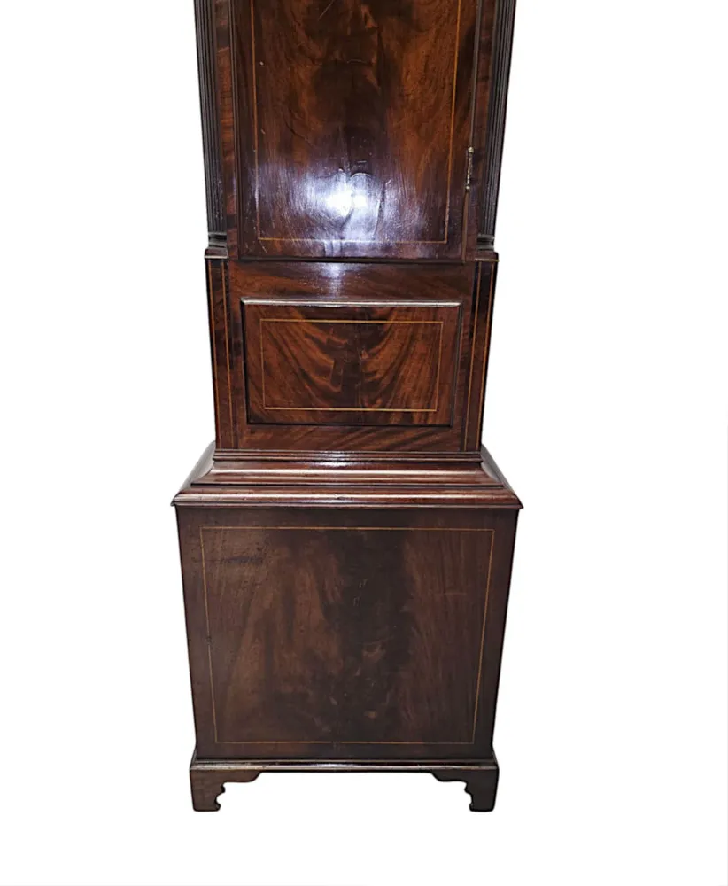 A Stunning Georgian Irish Long Case Grandfather Clock by William Betagh, Dublin