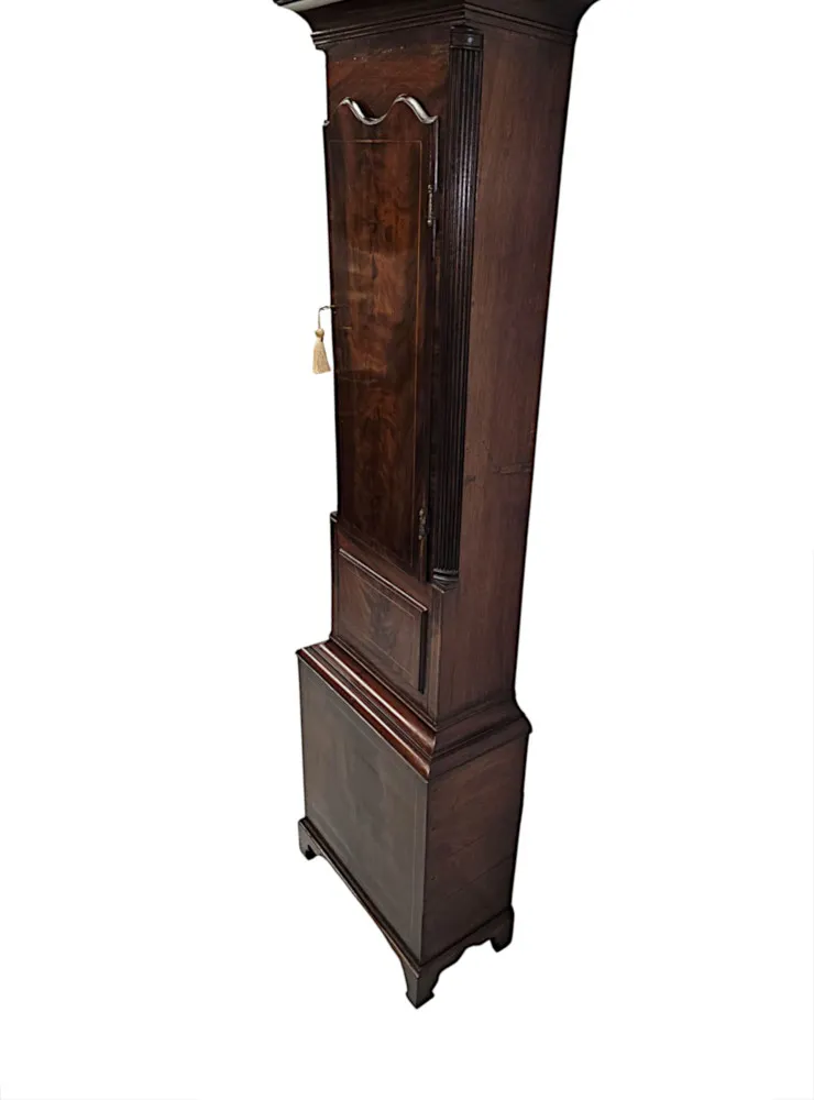 A Stunning Georgian Irish Long Case Grandfather Clock by William Betagh, Dublin