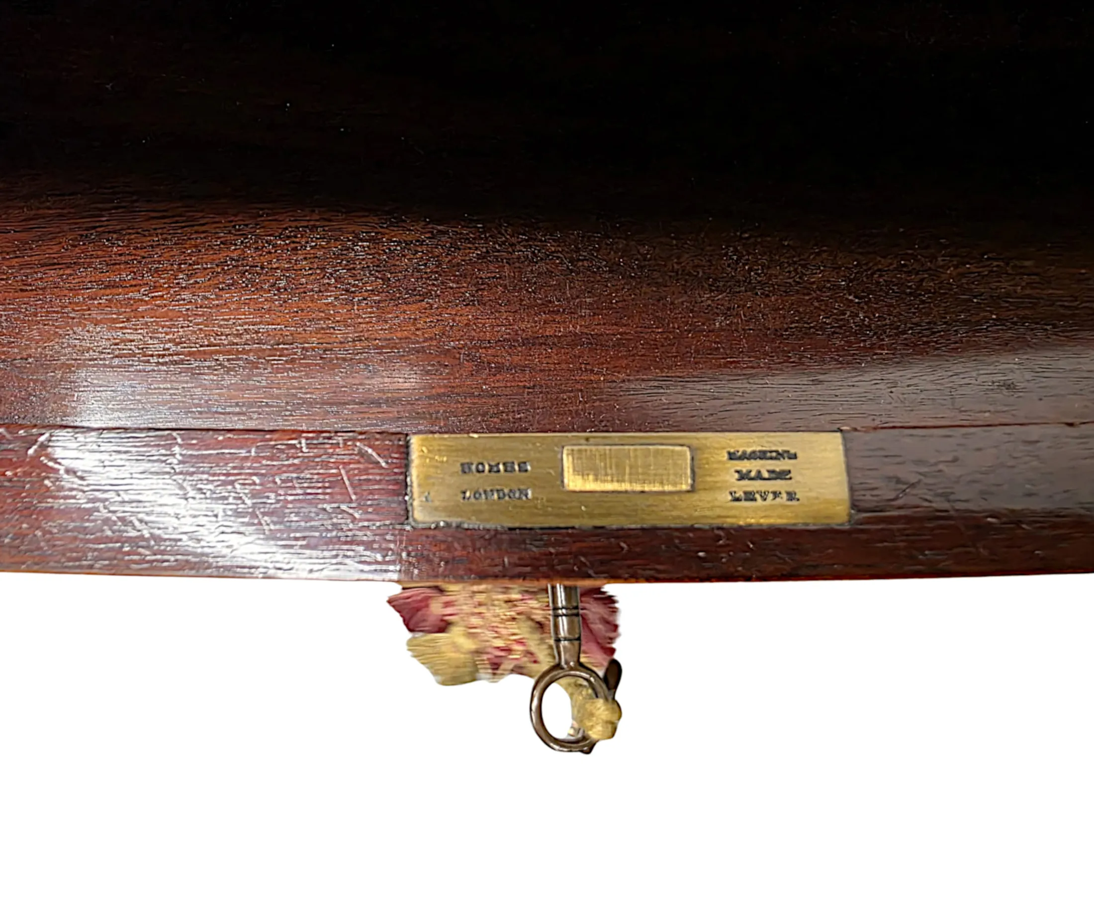A Very Rare Edwardian Inlaid Cabinet Attributed to London Maker 'Edward and Roberts'
