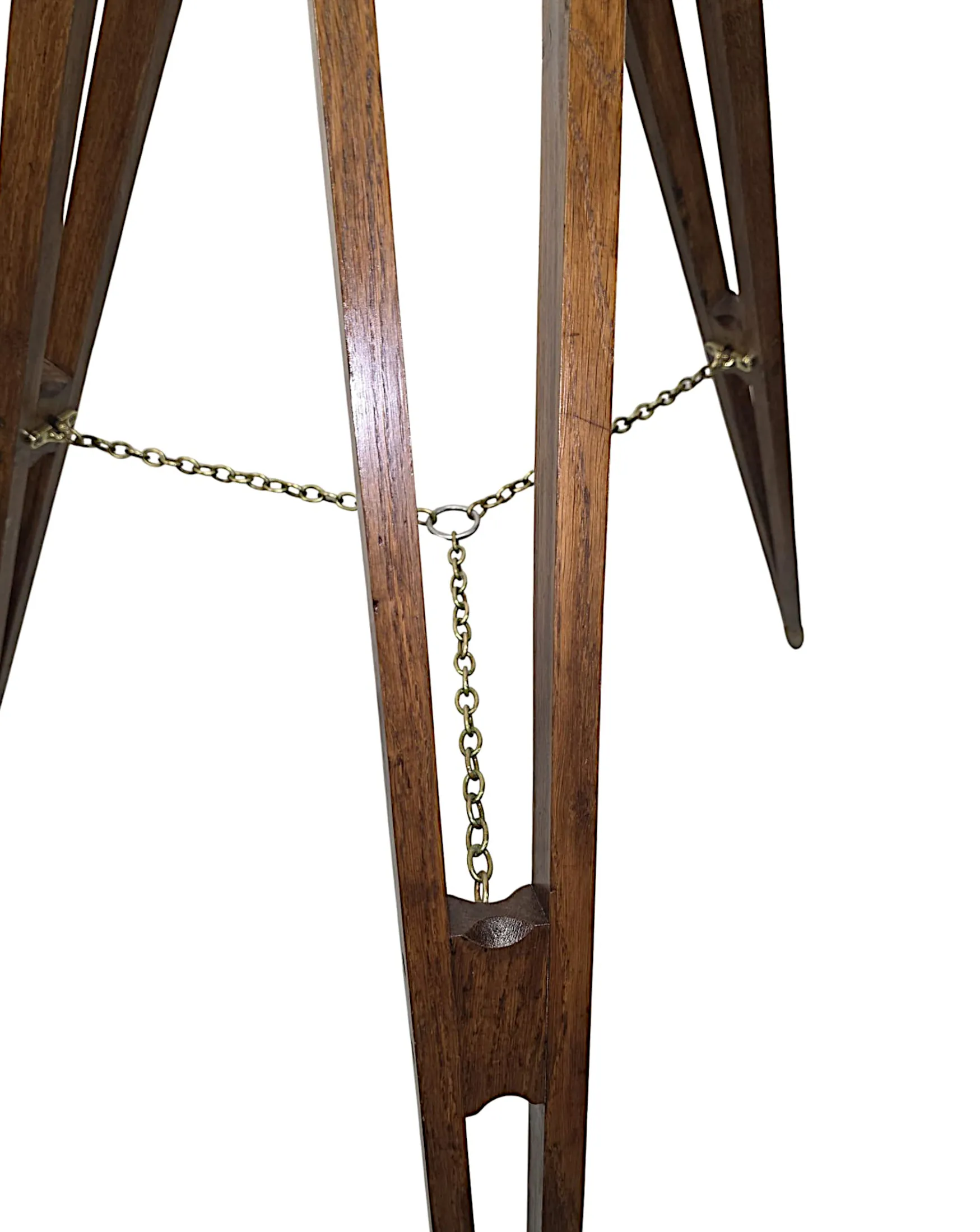 A Very Rare 19th Century Four Inch Diameter Telescope by 'Steward of London'