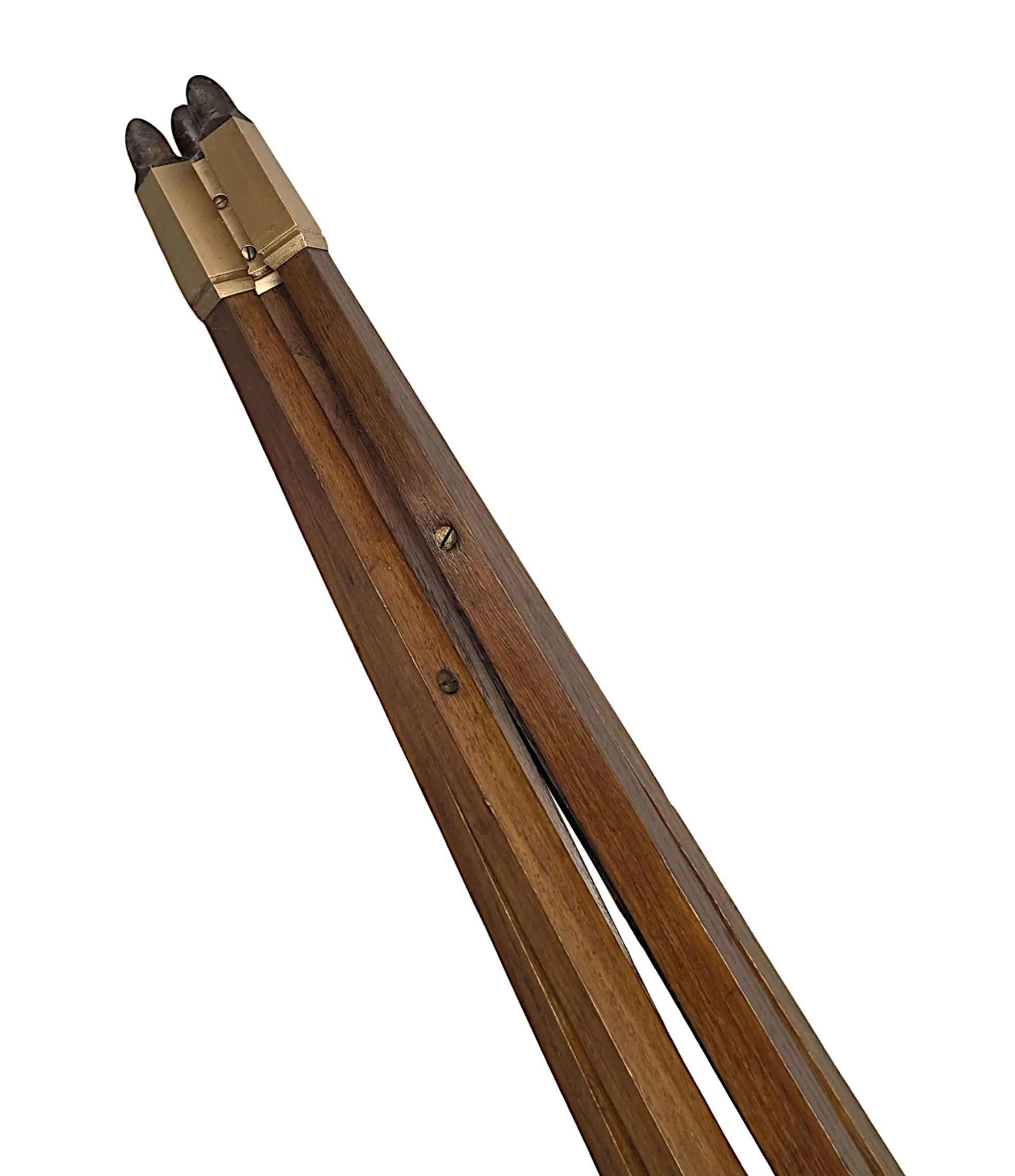 A Very Rare 19th Century Four Inch Diameter Telescope by 'Steward of London'
