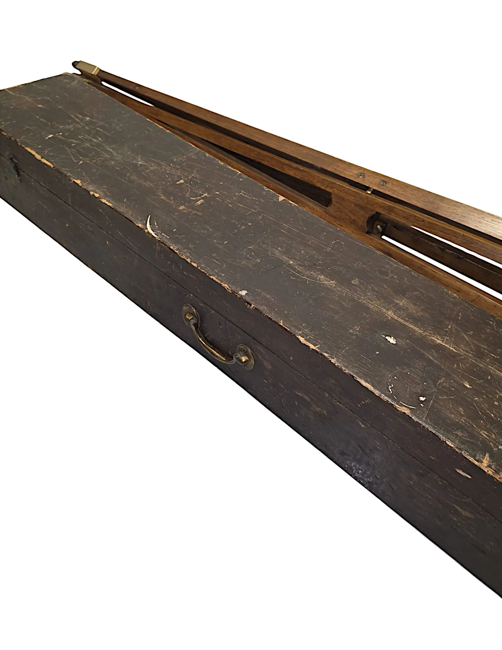 A Very Rare 19th Century Four Inch Diameter Telescope by 'Steward of London'