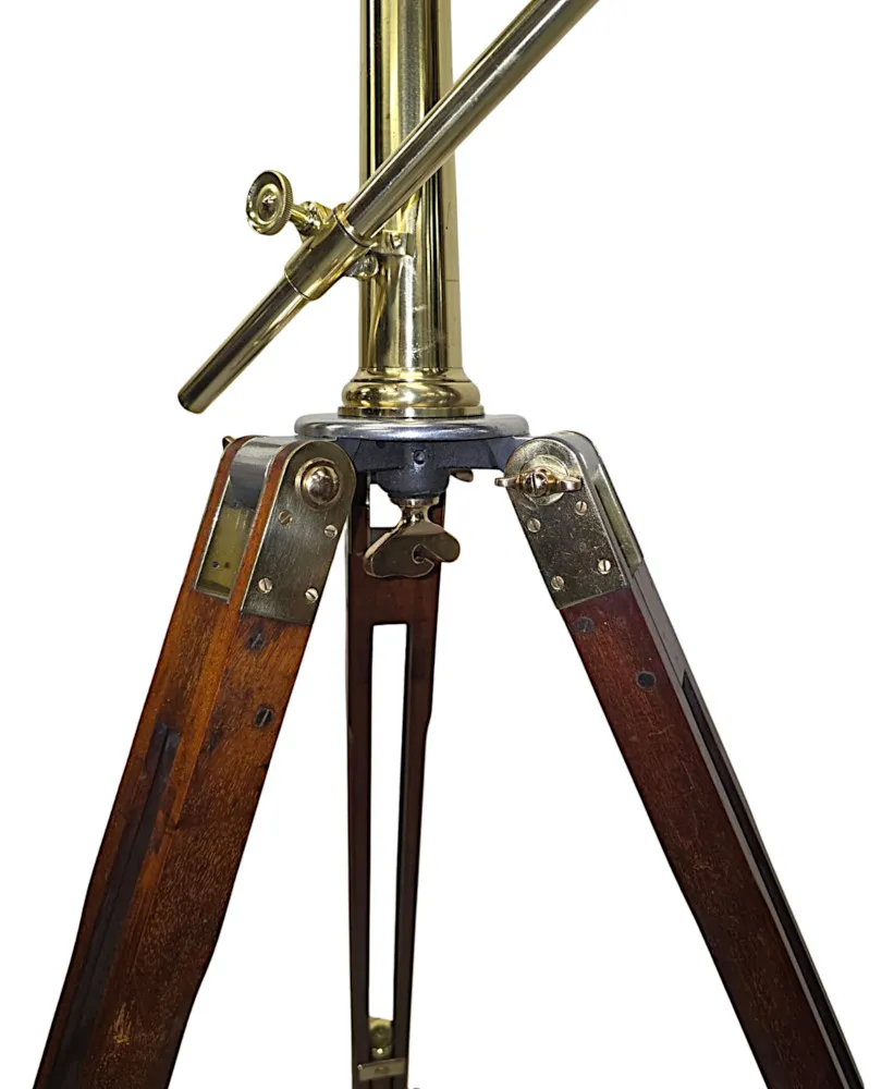 A Fabulous Early 20th Century Brass Telescope by Clarkson, London 