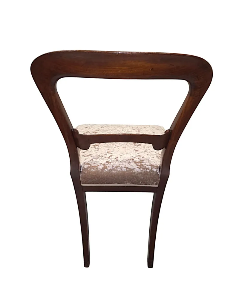 A Very Rare Fully Restored 19th Century Set of Twelve Dining Chairs Attributed to Gillows