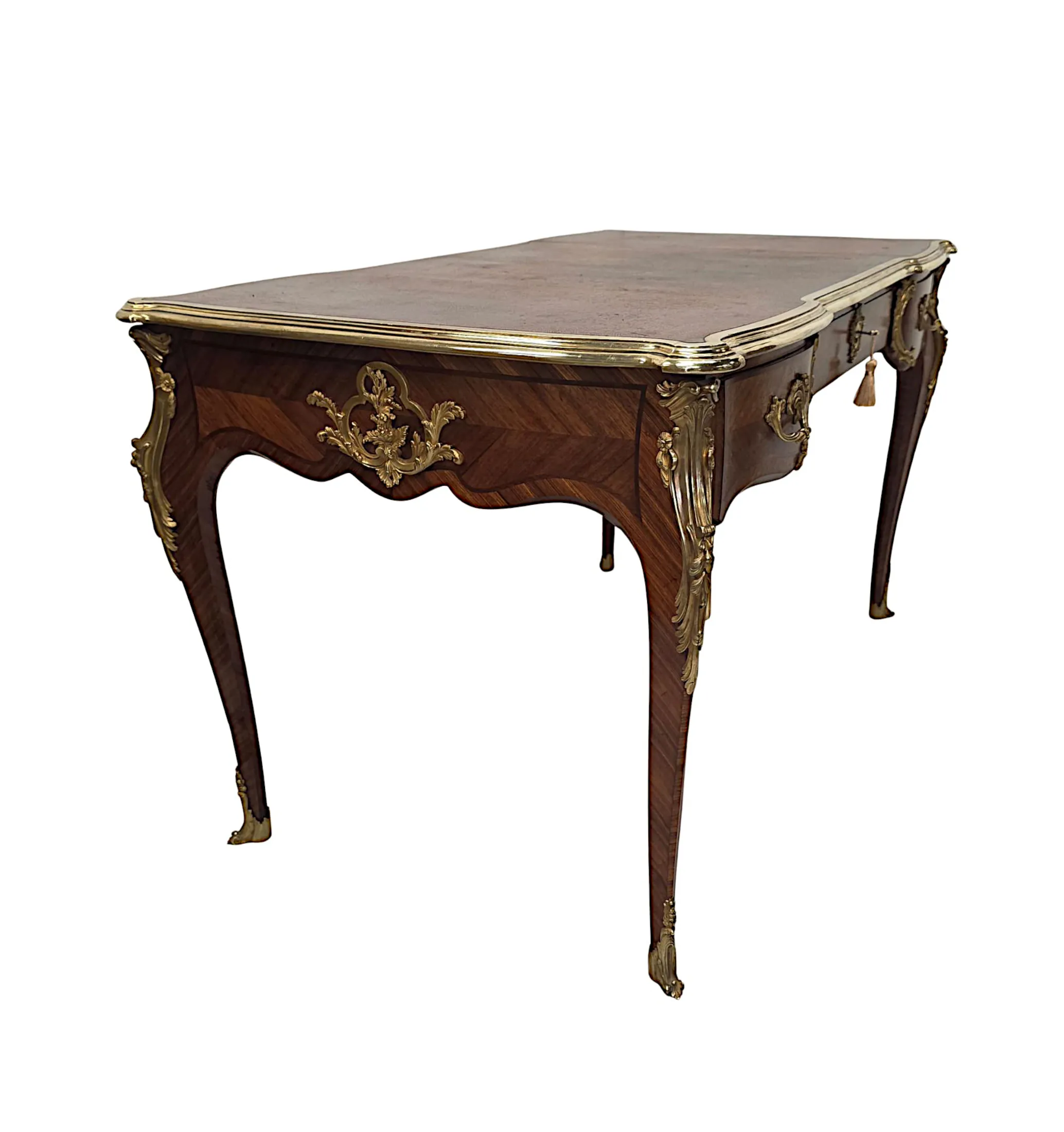 An Exceptionally Rare 19th Century French Bureau Plat