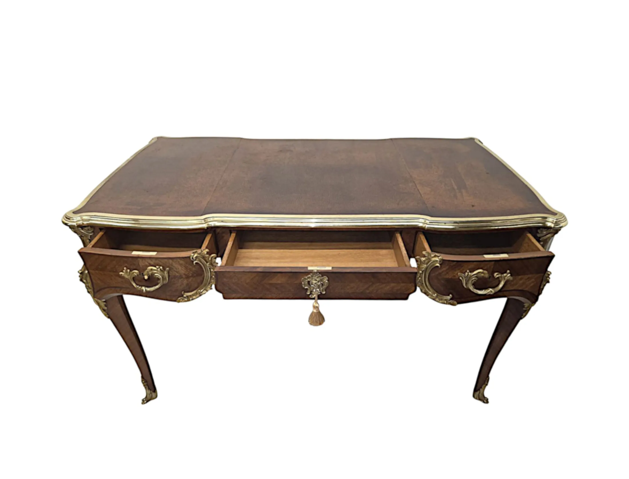 An Exceptionally Rare 19th Century French Bureau Plat