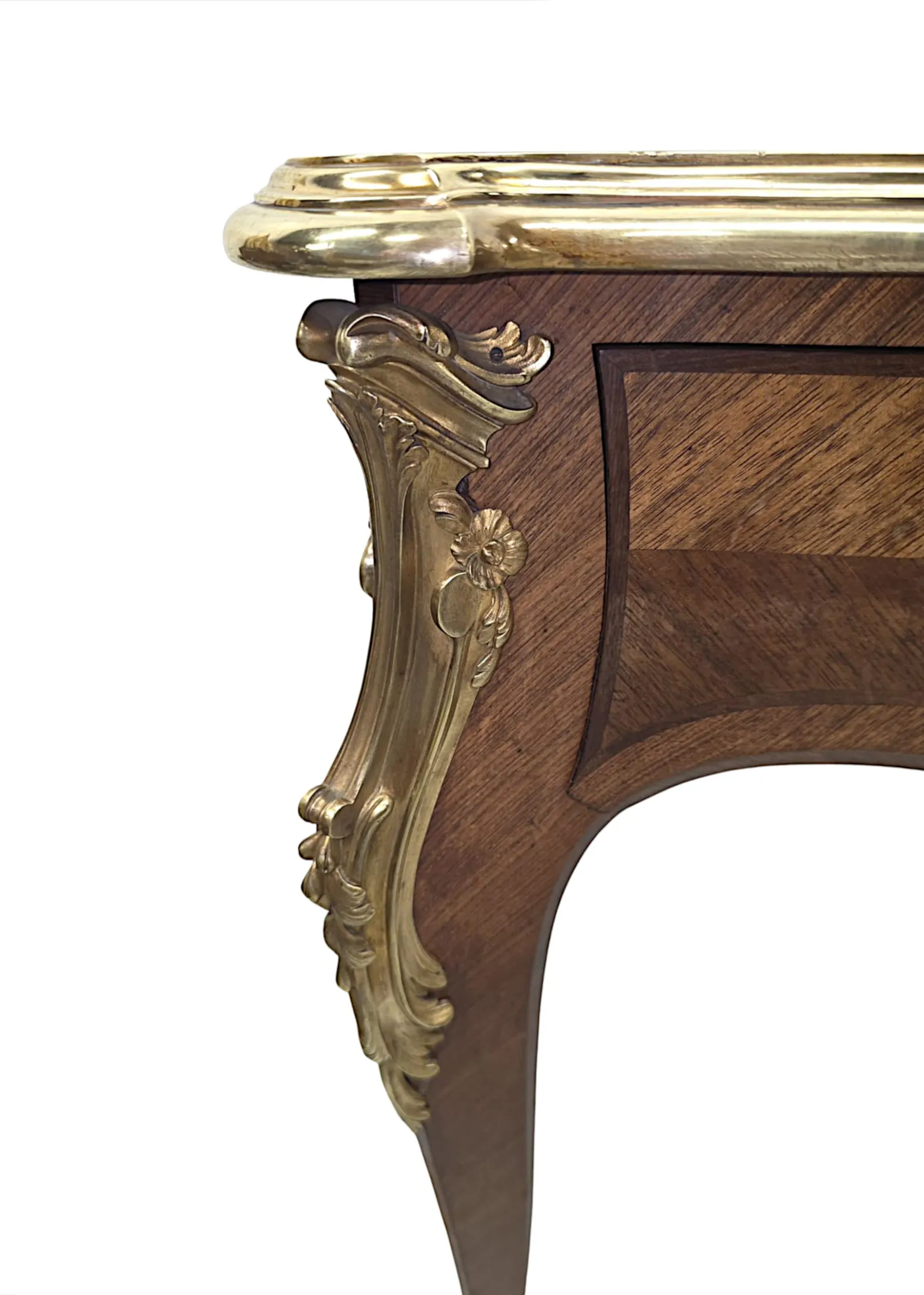 An Exceptionally Rare 19th Century French Bureau Plat