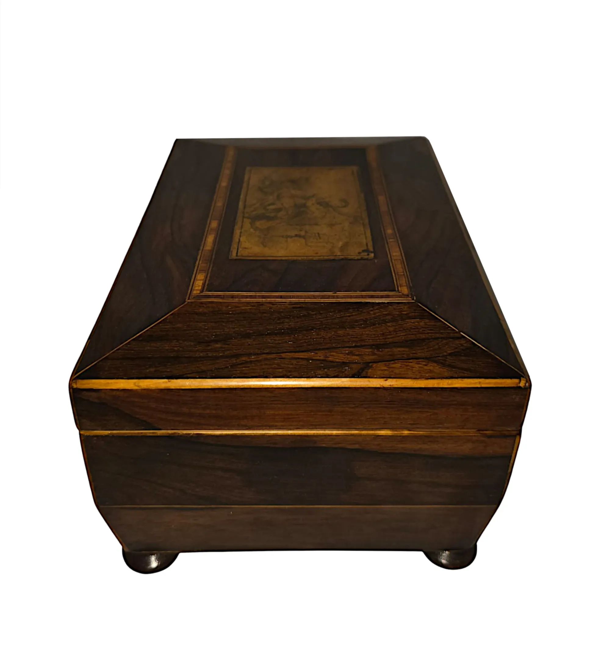 A Lovely Early 19th Century Inlaid Jewellery Box